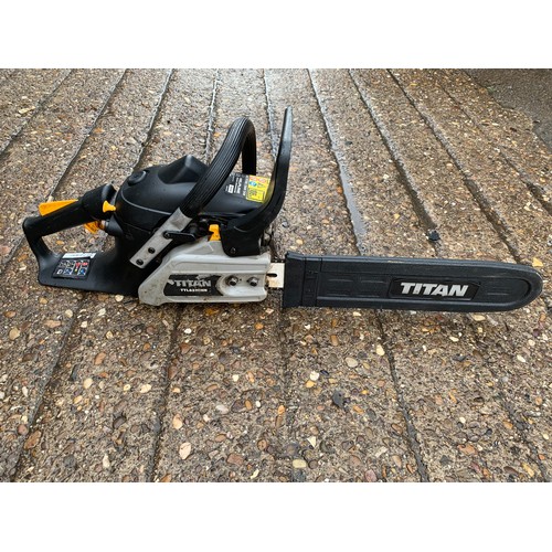 2007 - Titan TTL632CHN petrol-driven chainsaw  - police repossession
