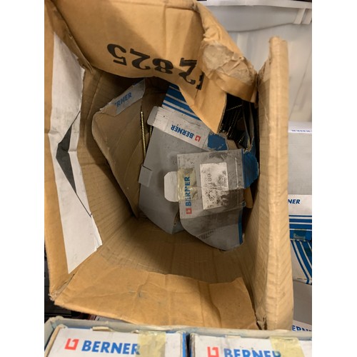 2075 - Approx. 24 boxes of unused Berner screws and fixings