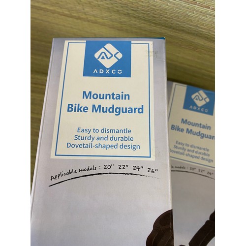 2110 - Three ADX.CO mountain bike mudguards for 20