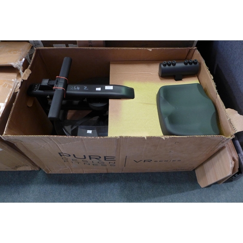 3018 - Pure Design VR1 Water Resistance Rowing Machine, original RRP £408.33 + VAT (264Z-44) * This lot is ... 