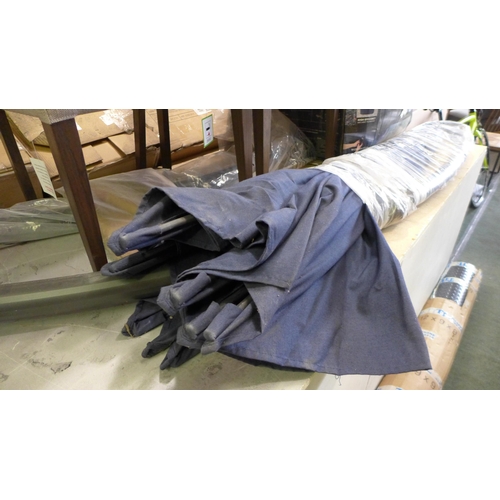 3036 - Activa ProShade  Cantilever Indigo Umbrella 11ft (3.35m) (264Z-65)  * This lot is subject to vat