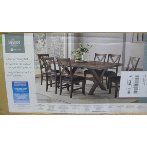 3039 - Eight Bayside Furnishings Braeden Cross Back Dining Chairs (4 Boxes of 2) (264Z-36) * This lot is su... 