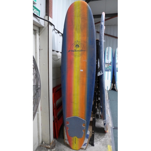 3063 - Wavestorm 8ft Surfboard, original RRP £74.98 + VAT (264Z-21) * This lot is subject to VAT