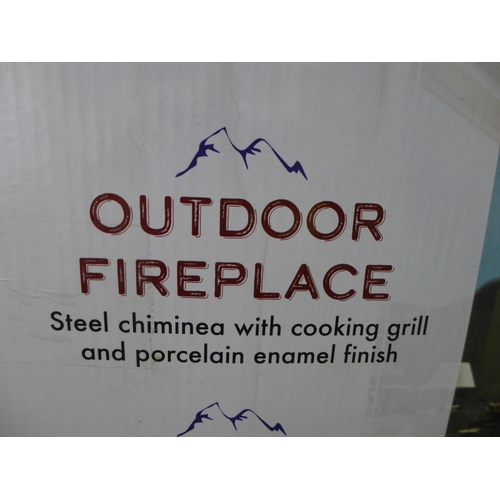 3107 - NWS Outdoor Chiminea, original RRP £274.99 + VAT (264Z-19) * This lot is subject to VAT