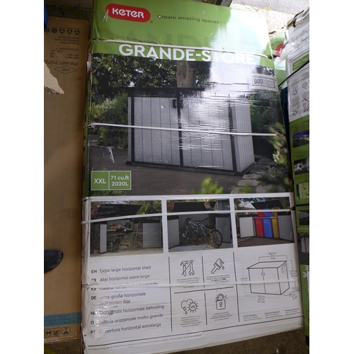 3121 - Keter Grande-Store, XXL, 2020L  original RRP £304.16 + VAT(263Z-58)   * This lot is subject to vat