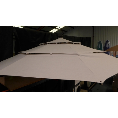 3140 - 11ft ProShade Activa LED Pumice Umbrella, original RRP £124.99 + VAT (264Z-5) * This lot is subject ... 