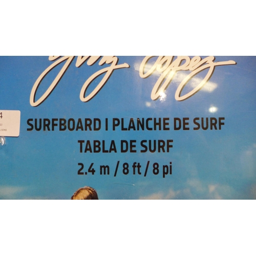 3154 - Gerry Lopez 8ft Surfboard , original RRP £74.99 + VAT   (263Z-29)   * This lot is subject to vat