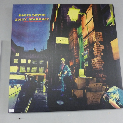 1408 - A David Bowie 'The Rise and Fall of Ziggy Stardust and the Spiders from Mars' canvas print