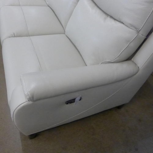 1434 - Kuka Barrett 3 seater light grey power Reclining Sofa , Original RRP £1333.33 + vat  ( 4125-3)    * ... 