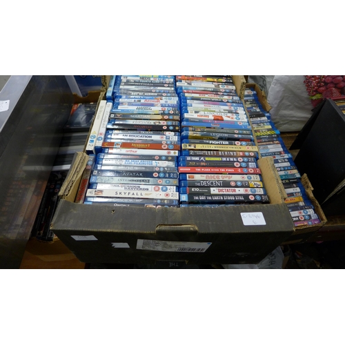 2168 - Approx 150 Blu-Ray movies and approx 75 DVD movies, mostly movies, many genres