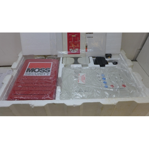 2181 - Moss home/office MS200 Security System/burglar alarm, boxed