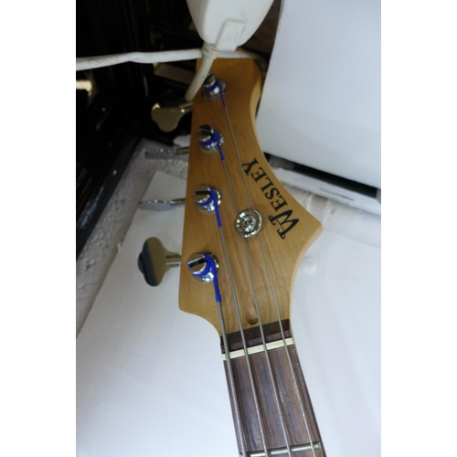 2189 - Wesley electric bass guitar