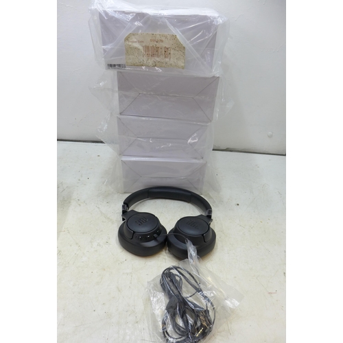 2210 - Five pairs JBL headphones, unused