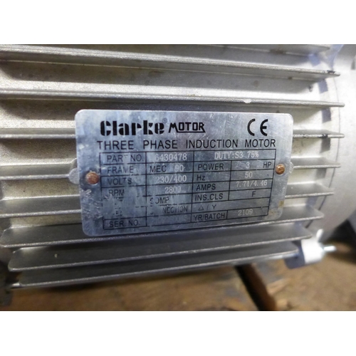 2069 - 2 Clarke motors, sold as spares/scrap  * This lot is subject to vat
