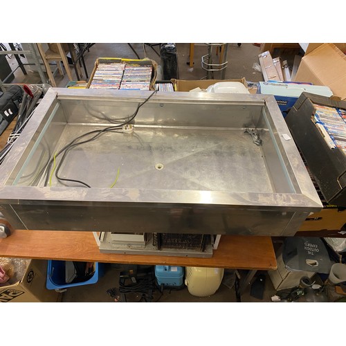 2167 - Tefcold CW3 chilled buffet display - can be used for drinks, cans, produce/cheese/etc. - W