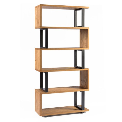 3104 - Bentley Designs Tivoli Rustic Oak & Peppercorn Open Display Unit, original RRP £399.99 + VAT (264Z-5... 