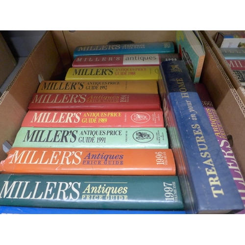 1009 - Two boxes of books relating to antiques and collecting **PLEASE NOTE THIS LOT IS NOT ELIGIBLE FOR PO... 