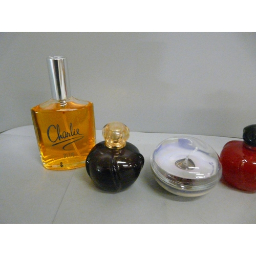 625 - Perfume bottles including Pure Poison Dior