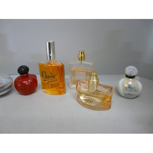 625 - Perfume bottles including Pure Poison Dior