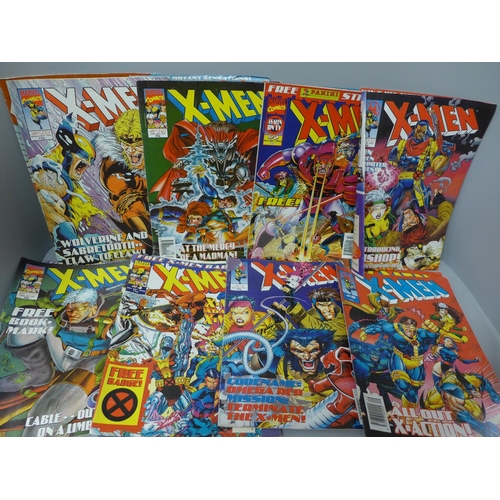 688 - Assorted Marvel X-Men comics