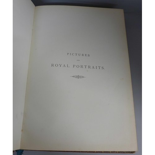 738 - Pictures and Royal  Portraits Illustrative of English and Scottish History, Vol II, 1886