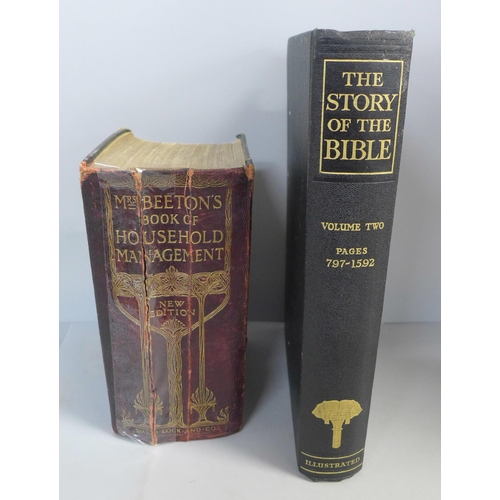 739 - Mrs Beeton's Book of Household Management and The Story of the Bible