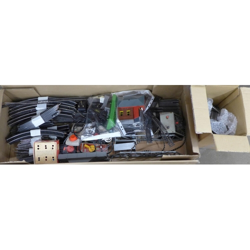 753 - A large collection of model rail track and model rail accessories **PLEASE NOTE THIS LOT IS NOT ELIG... 