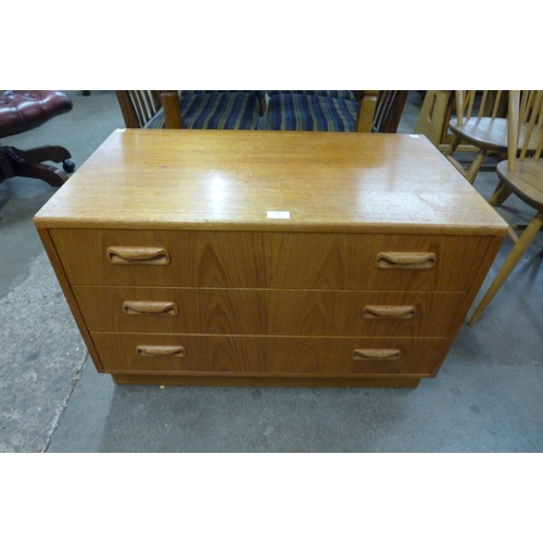 66 - A G-Plan Fresco teak chest of drawers