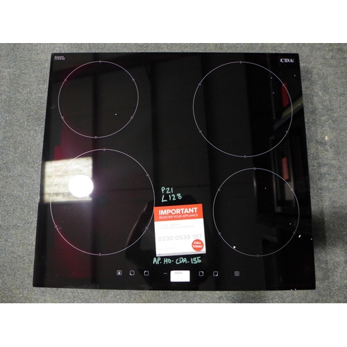 3004 - CDA 4 Zone Induction Hob (H55xW576xD518), model no:- HN6111FR, RRP £249.17 inc. VAT * This lot is su... 