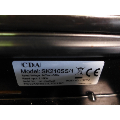 3016 - CDA Single Multifunction Oven -  (H595xW595xD567), model no:- SK210SS/1, RRP £279 inc. VAT * This lo... 