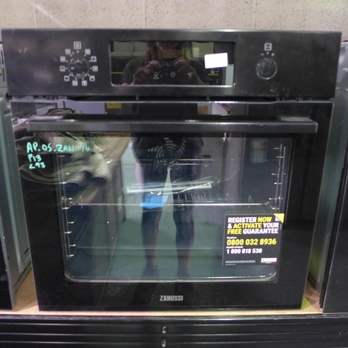 3027 - Zanussi Single Pyrolytic Oven (H589xW594xD568), model no.:- ZOPNX6K2, original RRP £349.17 inc. VAT ... 