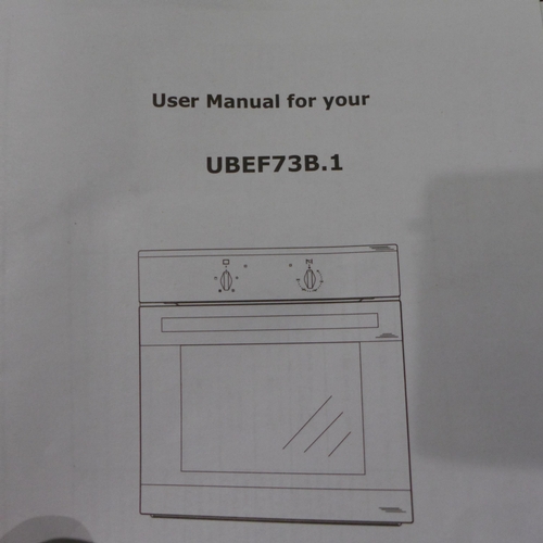 3029 - Culina Single Fan Oven, (H595xW595xD530) model no:- UBEF73B.1, original RRP £287 inc. VAT * This lot... 