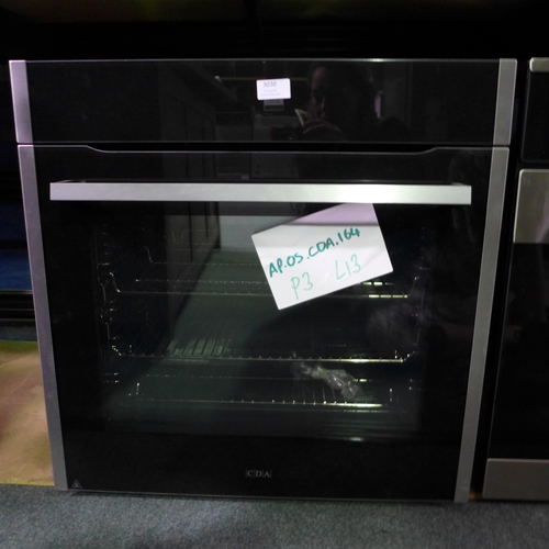 3030 - CDA Single Pyrolytic Oven (H595xW595xD575), model no:- SL550SS, original RRP £412.67 inc. VAT * This... 