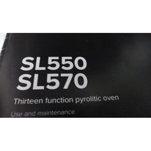 3030 - CDA Single Pyrolytic Oven (H595xW595xD575), model no:- SL550SS, original RRP £412.67 inc. VAT * This... 