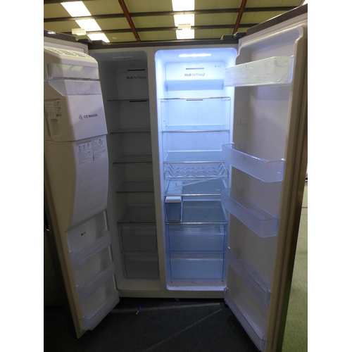 3031 - Hisense Side By Side Stainless Steel Fridge Freezer model: RS694N4TZF, original RRP £1499.98 + VAT *... 