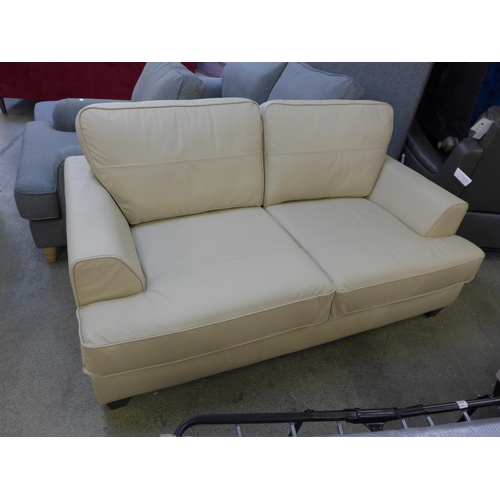 1461 - A Camden Flex Dollaro leather pebble two seater sofa