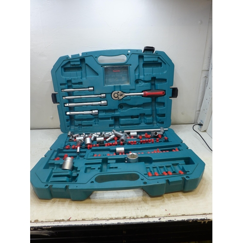 2030 - Makita sockets in case and Britool socket set in original case