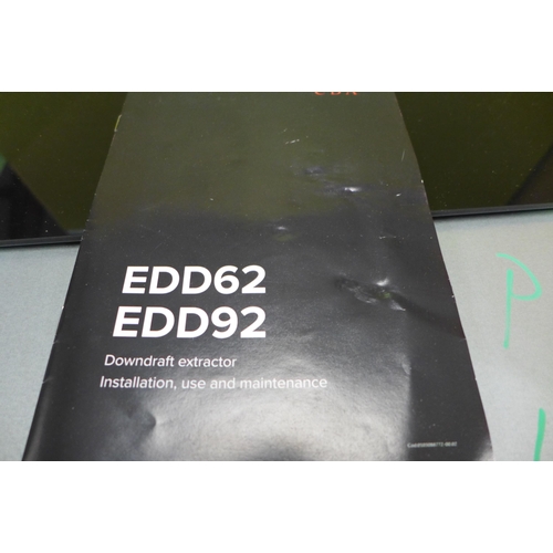 3057 - CDA Downdraft Extractor, model no:- EDD62BL, original RRP £769 inc. VAT * This lot is subject to VAT