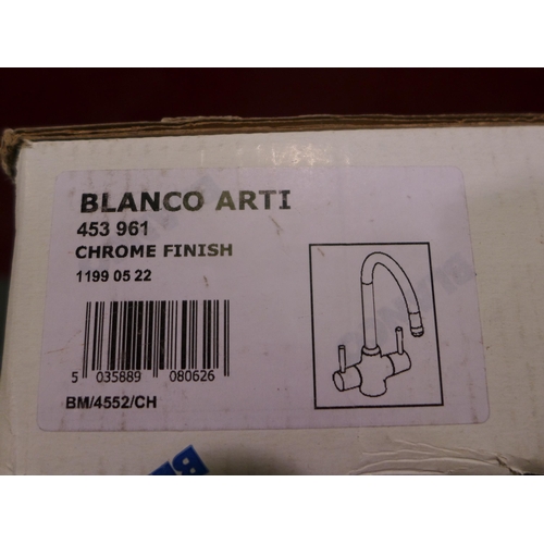 3065 - Blanco Arti Chrome Kitchen Mixer Tap  - High/Low Pressure, model no:- BM4552CH, RRP £163 inc. VAT * ... 