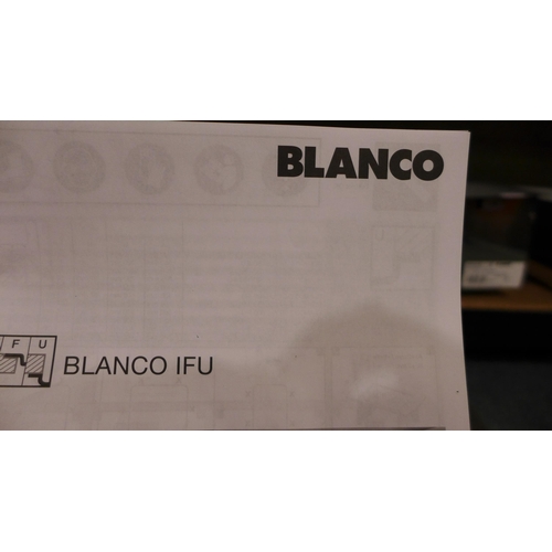 3084 - Blanco Z-Style Ifu 400 Stainless Steel Sink * This lot is subject to VAT