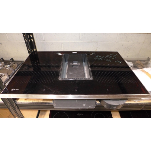 3101a - Neff 4-Zone 826mm Induction Venting Hob, model no:- T58TS6BN0, (damaged glass) original RRP £1,699 i... 