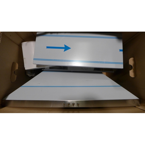 3107 - Zanussi Chimney Hood (H690-940xW598xD450), model no:- ZFCX16X, original RRP £129.99 inc. VAT * This ... 