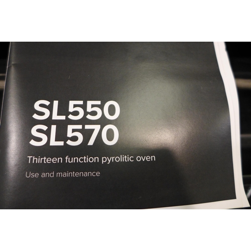 3115 - CDA Single Pyrolytic Oven (H595xW595xD570), model no.:- SL550SS, original RRP £412.67 inc. VAT * Thi... 