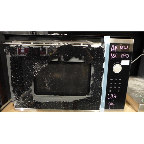 3212 - Bosch Series 4 Wall Microwave (H382xW594xD317) (Damaged) , model no.:- BFL523MS0B, original RRP £332... 