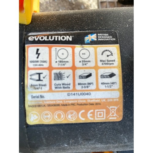 2029a - Evolution rage 110V saw - W