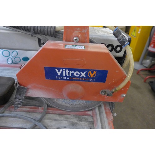 2090 - Vitrex Powercut 800 tilecutter/saw, for tiles up to 80cm, with wet tray and stand - W