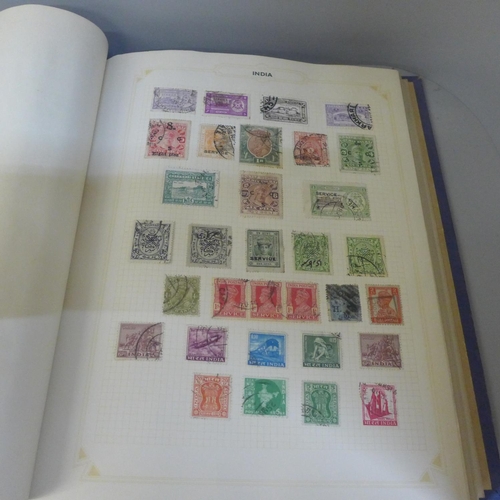 723 - Stamps -Commonwealth and World collections in two albums