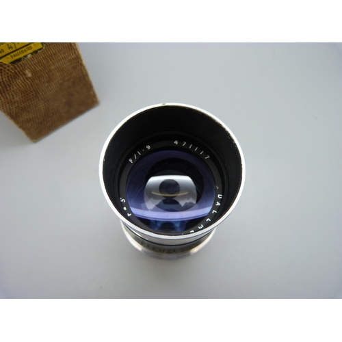 772 - A Dallmeyer precision lens, F=3