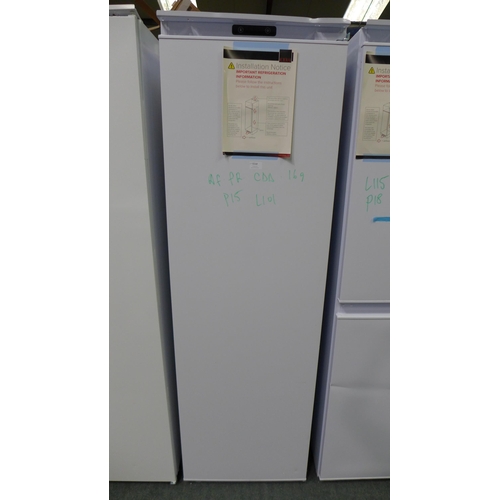 3027 - CDA Integrated Tower Fridge (H1780xW540xD540), model no.:- FW821/3, original RRP £435.83 inc. VAT * ... 