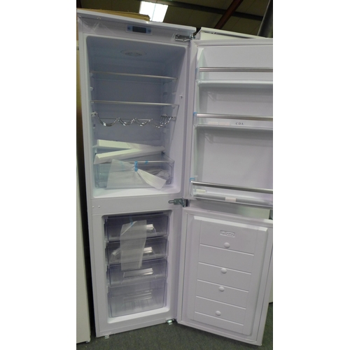 3028 - CDA 50/50 Integrated Fridge Freezer (Frost Free) (H1772xW540xD540), model no:- FW852/3, RRP £409.17 ... 